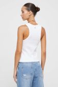 Топ Tommy Jeans жіночий колір білий (3619184)