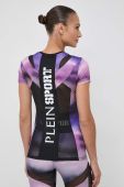 Футболка PLEIN SPORT жіночий колір фіолетовий