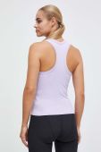 Топ для тренувань Casall Defined Rib колір фіолетовий