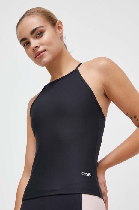 Топ для тренувань Casall Built-In-Bra колір чорний
