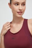 Топ для тренувань Reebok Lux Perform колір бордовий