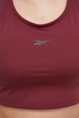 Топ для тренувань Reebok Lux Perform колір бордовий