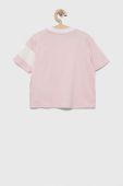 Дитяча бавовняна футболка Guess колір рожевий (3322652)