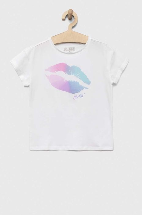 Дитяча футболка Guess колір білий (3294439)