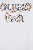 Дитяча бавовняна футболка Guess колір білий (3363493)