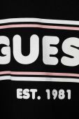 Дитяча бавовняна футболка Guess колір чорний (3363554)
