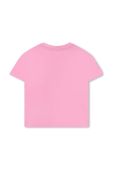 Дитяча бавовняна футболка HUGO колір рожевий (3404990)