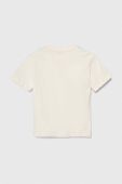Дитяча бавовняна футболка Pinko Up колір бежевий (3432810)