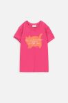 Дитяча футболка Coccodrillo колір рожевий (3619316)