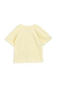 Дитяча бавовняна футболка Mini Rodini колір жовтий з принтом (3269468)
