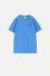 Дитяча бавовняна футболка Coccodrillo однотонний колір блакитний