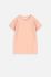 Дитяча футболка Coccodrillo колір рожевий однотонний