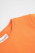 Дитяча футболка Coccodrillo колір помаранчевий однотонний