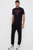 Футболка Guess чоловічий колір чорний з принтом (3310614)