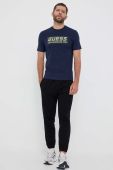 Футболка Guess чоловічий колір синій з аплікацією (3310629)