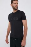 Футболка Boss Green BOSS GREEN чоловіча колір чорний з принтом (3312416)