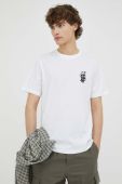 Бавовняна футболка PS Paul Smith колір білий з принтом (3274630)
