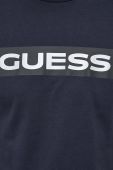 Бавовняна футболка Guess чоловічий колір синій з принтом (3619423)