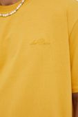 Футболка Les Deux чоловічий колір жовтий однотонний