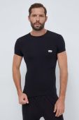 Футболка лаунж Emporio Armani Underwear колір чорний однотонний