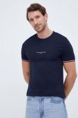 Бавовняна футболка Tommy Hilfiger колір синій з аплікацією (3447971)