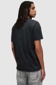 Футболка AllSaints MG017Z PARLOUR SS CREW чоловіча колір чорний візерунок