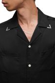 Сорочка AllSaints Runaway колір чорний