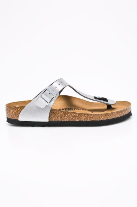 Birkenstock - В'єтнамки Gizeh Bs Regular Width 043851-Silver колір срібний