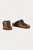 Birkenstock - В'єтнамки Ramses Regular Width 44701-Dark.Brown колір коричневий