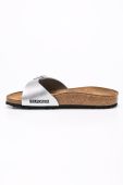 Birkenstock - Шльопанці Narrow Width 040413-Silver колір срібний
