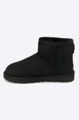 Замшеві чоботи UGG жіночі колір чорний 1016222.BLK-BLK