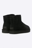 Замшеві чоботи UGG жіночі колір чорний 1016222.BLK-BLK