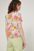 Блузка Medicine жіноча колір бірюзовий принт квіти