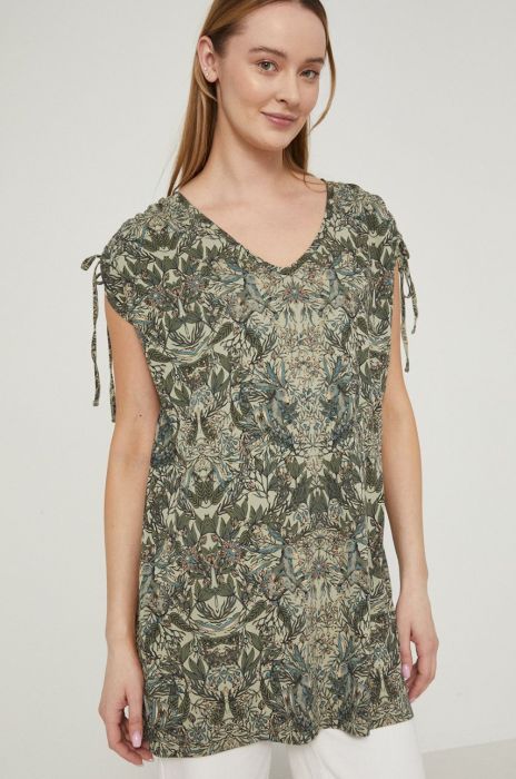 Бавовняна футболка Medicine колір зелений (2173464)