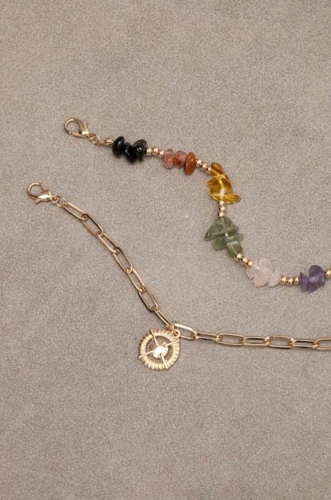 Браслети Medicine 2-pack жіночі колір барвистий