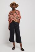 Блузка Medicine жіноча колір помаранчевий візерунок
