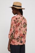Блузка Medicine жіноча колір помаранчевий візерунок