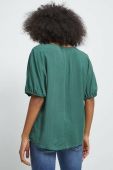 Блузка Medicine жіноча колір зелений візерунок (2995000)