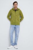 Кофта Medicine чоловіча колір зелений з капюшоном однотонна (3068013)