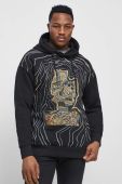 Кофта Medicine чоловіча колір чорний з капюшоном з принтом (3177807)