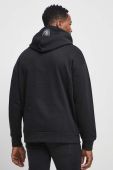 Кофта Medicine чоловіча колір чорний з капюшоном з принтом (3177807)
