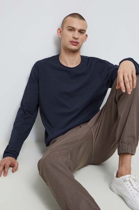 Лонгслів Medicine чоловічий колір синій однотонний (3005684)