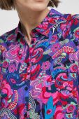 Сорочка Medicine жіноча relaxed класичний комір колір барвистий (3047813)