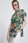 Сорочка Medicine жіноча relaxed класичний комір колір барвистий (3197749)