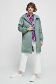 Пальто Medicine жіночий колір зелений перехідний