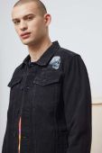 Джинсова куртка Medicine чоловіча колір чорний перехідна (2967510)