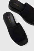 Шльопанці Medicine жіночі колір чорний на платформі