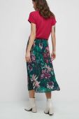 Спідниця Medicine колір зелений maxi розкльошена (3066049)