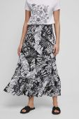 Спідниця Medicine колір чорний maxi розкльошена (3246670)