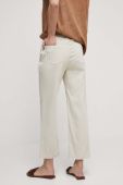 Штани Medicine жіночі колір бежевий пряме середня посадка (3324200)